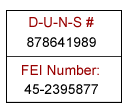 DUNS NUMBER DUNS NUMBER