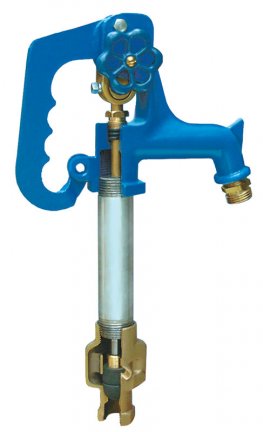 800LF Simmons Deluxe Frost-Proof Yard Hydrant, Lead Free, 1'