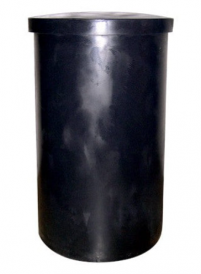 BT3948-RC Rotationally Molded Brine Tank, Black, 250 Gallon, 39\" x 48\"