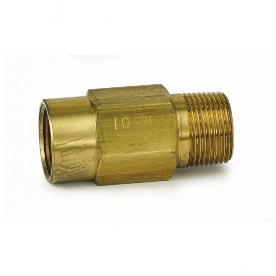 FL60710-10 BLFC Assy, 10.0 gpm, 1\" F x 1\" M NPT Brass