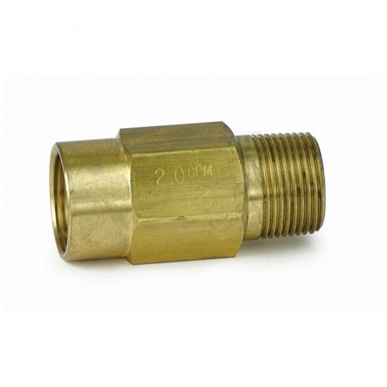 FL60710-2.0 BLFC Assy, 2.0 gpm, 1\" F x 1\" M NPT Brass