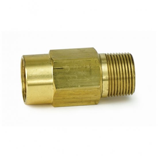 FL60710-5.0 BLFC Assy, 5.0 gpm, 1\" F x 1\" M NPT Brass