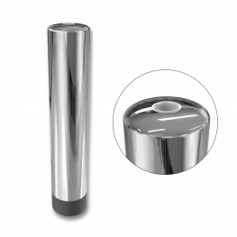 JC-1054-FX 430 Stainless Steel Tank Jacket, "Welded" One-Piece Over Base, 10x54