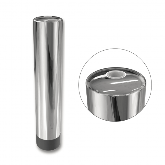 JC-1054-FX 430 Stainless Steel Tank Jacket, \"Welded\" One-Piece Over Base, 10x54