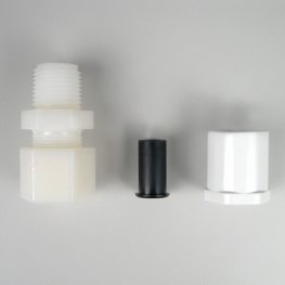 H4916 Fitting Kit, 494 Brine Valve, Poly, 5/8" NPT x 5/8" Tube