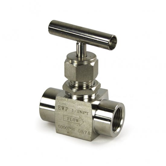 NV-050 Recycle Needle Valve, 1/2\" FNPT