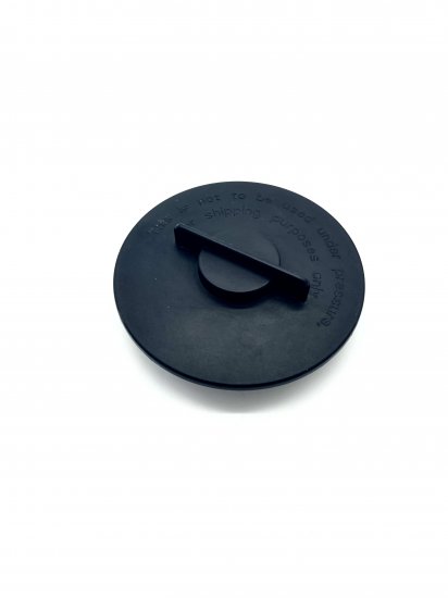 PGWS-11385 Mineral Tank Cap, Black, Thermoplastic, 2-1/2\" - 8 THD