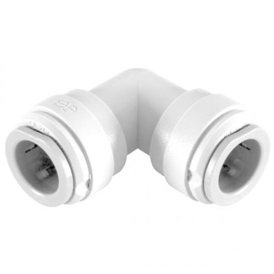 PP0312W John Guest 3/8\" Union Elbow (White Polypropylene)