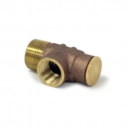 RV05-HD 1/2" MIPT, Heavy Duty Pressure Relief Valve, Brass