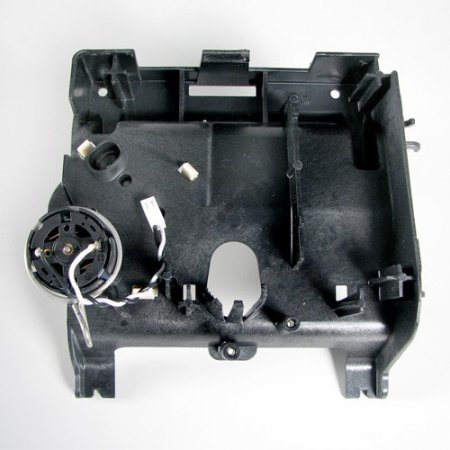 V3002 WS1 Drive Bracket and Spring Clip w/Gear Panel Assy & Motor