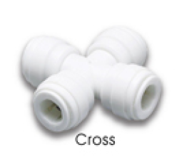 ACR 0404W -- CR CROSS 1/4\" TUBE O.D.