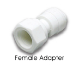 AFAUF 04 7/16CW -- FAUF FEMALE ADAPTER 1/4\" Tube O.D.