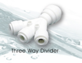 ATHWD 0706W -- THWD Three way divider 1/2\" Tube O.D.