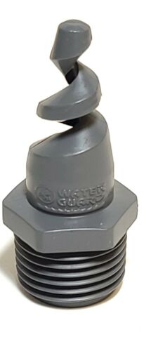 WGSN-45 Water Guard Aerator Spray Nozzle, PVC Spiral Head, 4.5 GPM