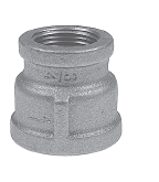 550072 Rough Brass Threaded Fitting 3/4 x 1/4 Reducer Coupling